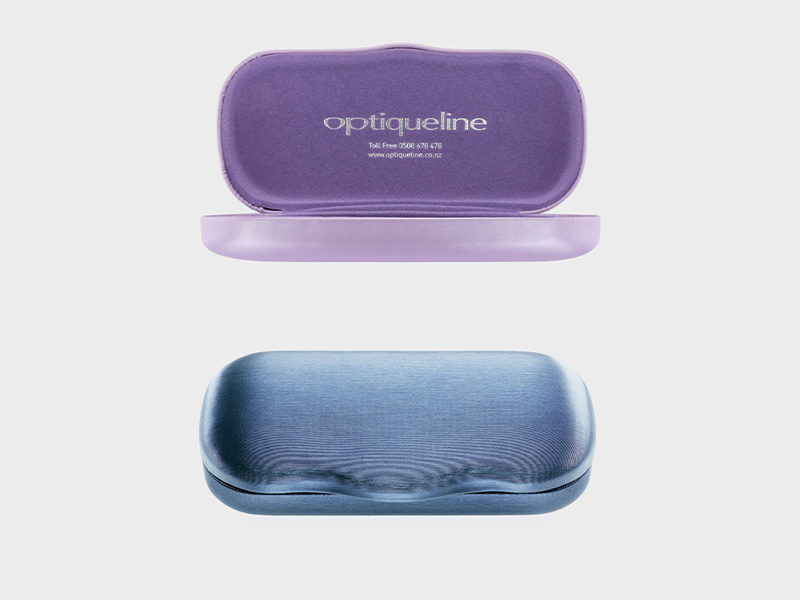 Colour cases for prescription glasses